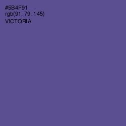 #5B4F91 - Victoria Color Image