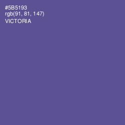 #5B5193 - Victoria Color Image