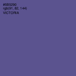 #5B5290 - Victoria Color Image