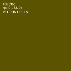 #5B5300 - Verdun Green Color Image