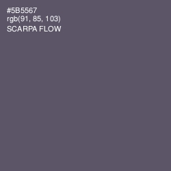 #5B5567 - Scarpa Flow Color Image