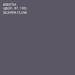 #5B5764 - Scarpa Flow Color Image