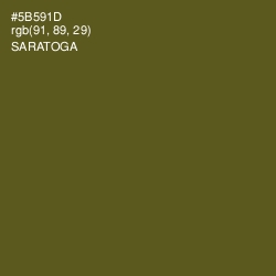 #5B591D - Saratoga Color Image
