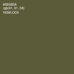 #5B5B3A - Hemlock Color Image