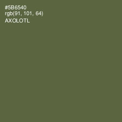#5B6540 - Axolotl Color Image