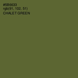 #5B6633 - Chalet Green Color Image