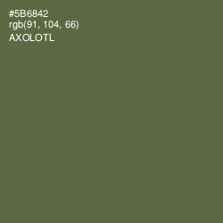 #5B6842 - Axolotl Color Image