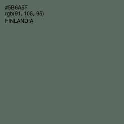 #5B6A5F - Finlandia Color Image