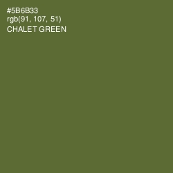 #5B6B33 - Chalet Green Color Image