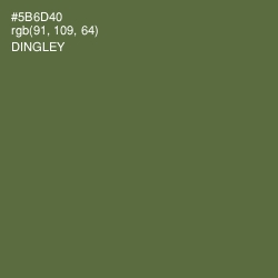 #5B6D40 - Dingley Color Image