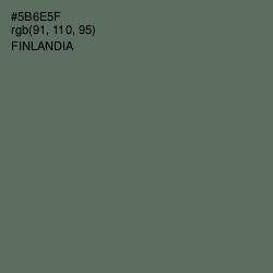 #5B6E5F - Finlandia Color Image