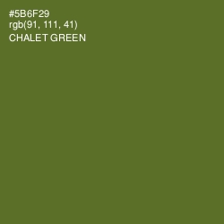 #5B6F29 - Chalet Green Color Image