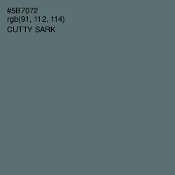 #5B7072 - Cutty Sark Color Image