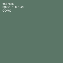 #5B7666 - Como Color Image