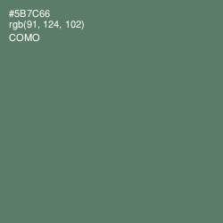 #5B7C66 - Como Color Image