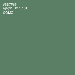 #5B7F65 - Como Color Image