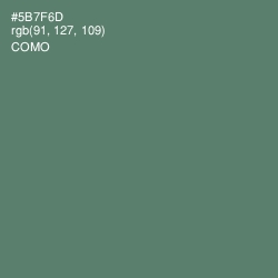 #5B7F6D - Como Color Image