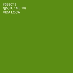 #5B8C13 - Vida Loca Color Image