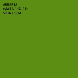 #5B8E13 - Vida Loca Color Image