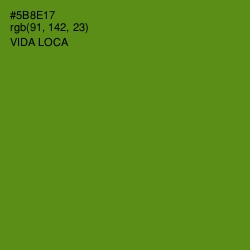 #5B8E17 - Vida Loca Color Image