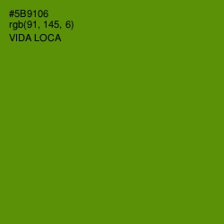 #5B9106 - Vida Loca Color Image