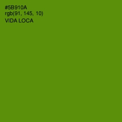 #5B910A - Vida Loca Color Image