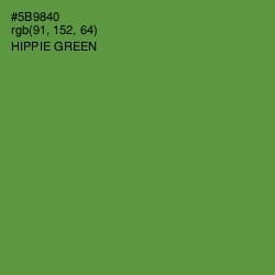 #5B9840 - Hippie Green Color Image