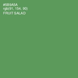 #5B9A5A - Fruit Salad Color Image