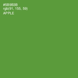 #5B9B3B - Apple Color Image