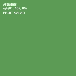 #5B9B55 - Fruit Salad Color Image