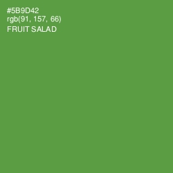 #5B9D42 - Fruit Salad Color Image