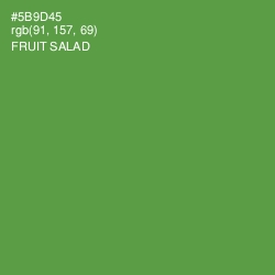 #5B9D45 - Fruit Salad Color Image