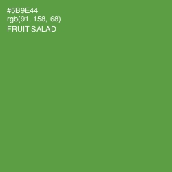 #5B9E44 - Fruit Salad Color Image