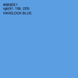 #5B9EE1 - Havelock Blue Color Image