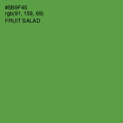 #5B9F45 - Fruit Salad Color Image