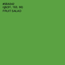 #5BA342 - Fruit Salad Color Image