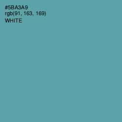 #5BA3A9 - Tradewind Color Image