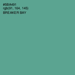 #5BA491 - Breaker Bay Color Image