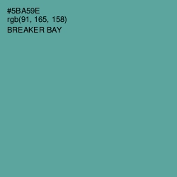 #5BA59E - Breaker Bay Color Image