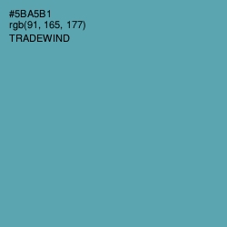 #5BA5B1 - Tradewind Color Image