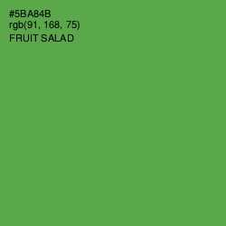 #5BA84B - Fruit Salad Color Image