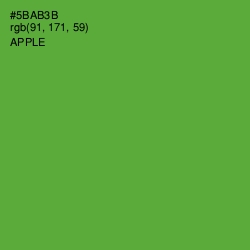 #5BAB3B - Apple Color Image