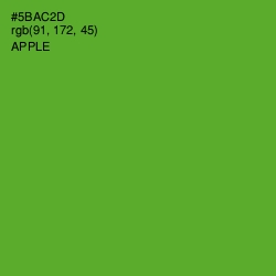 #5BAC2D - Apple Color Image