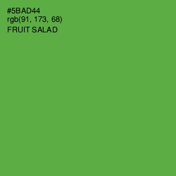 #5BAD44 - Fruit Salad Color Image