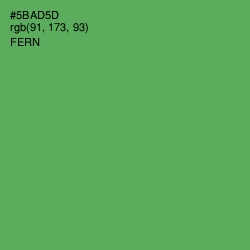 #5BAD5D - Fern Color Image