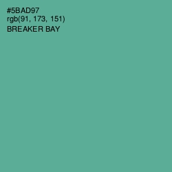 #5BAD97 - Breaker Bay Color Image