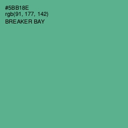 #5BB18E - Breaker Bay Color Image