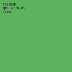 #5BB35D - Fern Color Image