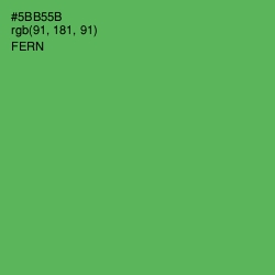 #5BB55B - Fern Color Image