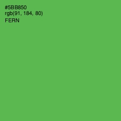 #5BB850 - Fern Color Image